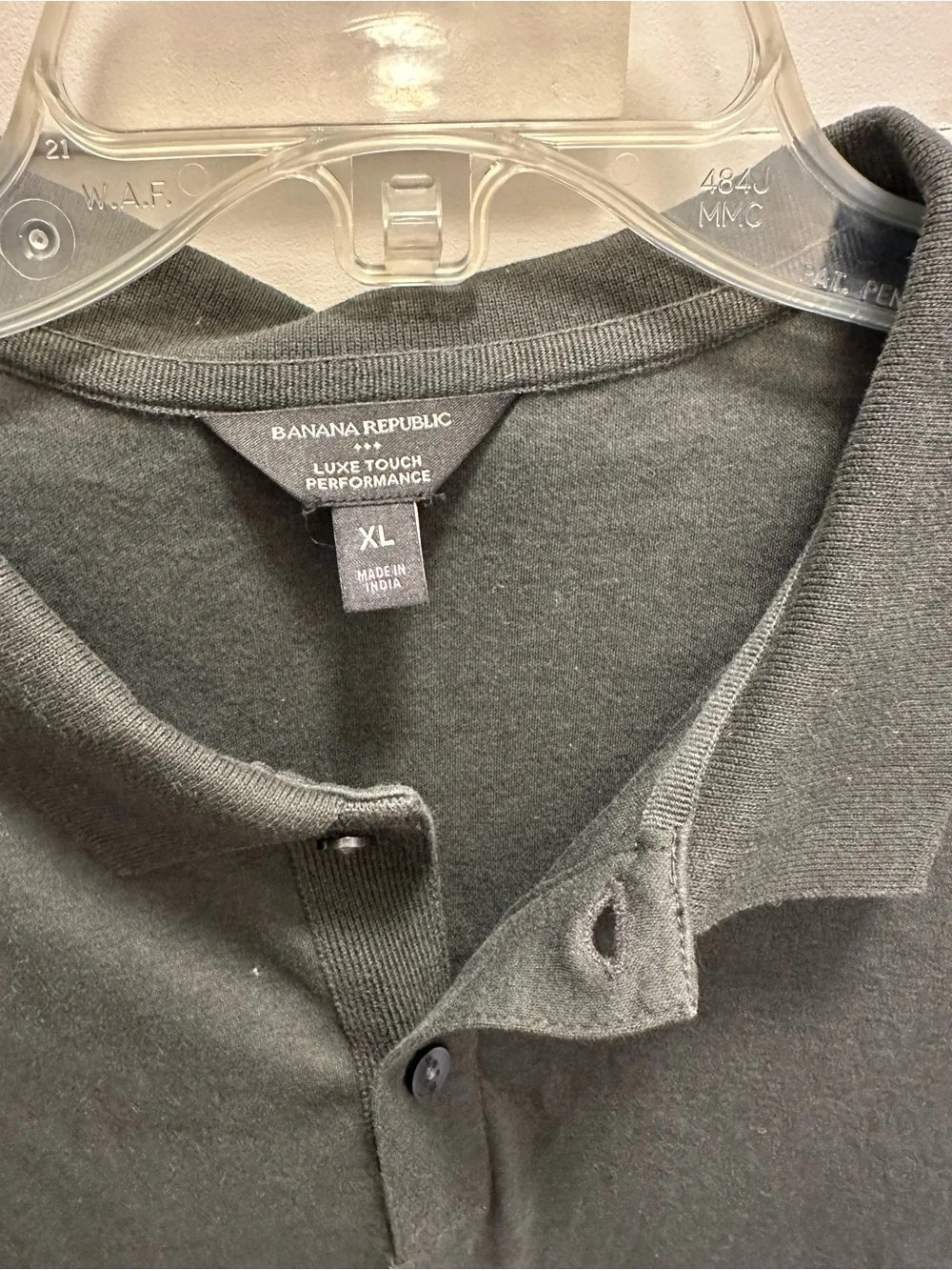 Banana Republic Men's Classic Dark Green Polo Shirt XL